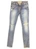 Guess Solid Blue Jeans Size 26 waist - photo 1