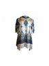 Ojai Floral Multi Color Long Sleeve Top Size S - photo 3