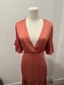 Privacy Please 100% Polyester Orange Pink Casual Dress Size XS - photo 3
