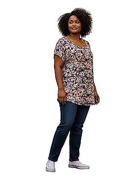 Simply Vera Vera Wang Short Sleeve Blouse (view 1)