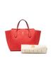 Gucci 100% Leather Red Mini Leather Swing Handbag One size - photo 8