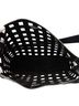 Prada 100% Leather Black Perforated Leather Shoulder Bag One size - photo 5
