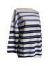 FRNCH Stripes Blue White Pullover Sweater Size M/L - photo 1