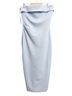 Babaton Blue Cocktail Dress Size M - photo 1