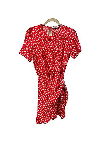 & Other Stories Floral Knot Mini Casual Dress (view 1)