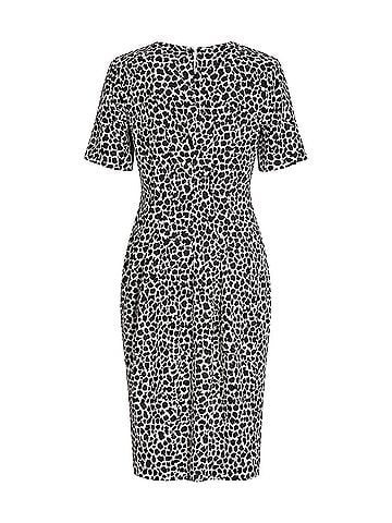 Liz Claiborne Animal Print Sheath Casual Dress (view 2)