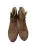 Rag & Bone 100% Suede Solid Tan Ankle Boots Size EU 37 1/2 - photo 2