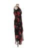 Marc Bouwer 100% Polyester Floral Black Red White Cocktail Dress Size S - photo 4