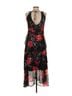 Marc Bouwer 100% Polyester Floral Black Red White Cocktail Dress Size S - photo 2