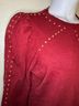 Belldini Solid Red Burgundy Pullover Sweater Size L - photo 5