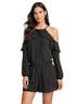 Michael Kors Solid Black Romper Size S - photo 1