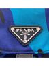 Prada 100% Nylon Blue Prada BZ0032 Camouflage Pattern Backpack/Daypack Nylon Women's PRADA One size - photo 9