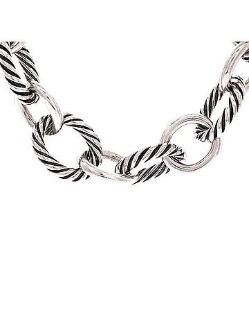 David Yurman Oval Link Necklace Sterling Silver Large (view 1)