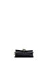 Prada 100% Leather Black Triangle Logo Envelope Chain Crossbody Bag Leather One size - photo 2
