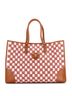 Céline 100% Canvas Plain Red Horizontal Cabas Tote Triomphe Canvas One size - photo 1