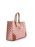 Céline 100% Canvas Plain Red Horizontal Cabas Tote Triomphe Canvas One size - photo 3