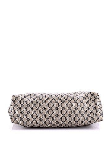Gucci Plus Tote GG Coated Canvas with Leather Large (view 2)