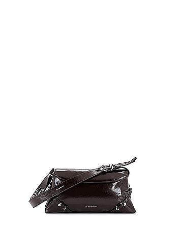 Givenchy Voyou Shoulder Flap Bag Patent Small (view 1)