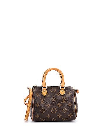 Louis Vuitton Speedy Bandouliere Bag Monogram Canvas Nano (view 1)