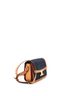 Céline Blue Brown Triomphe Shoulder Bag Canvas with Leather Medium One size - photo 3