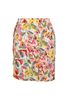 Rip Skirt Floral Multi Color Casual Skirt Size XXL - photo 2