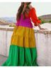 STAUD 100% Polyester 100% Recycled Nylon 100% Cotton Solid Color Block Tropical Multi Color Cocktail Dress Size XS - photo 6