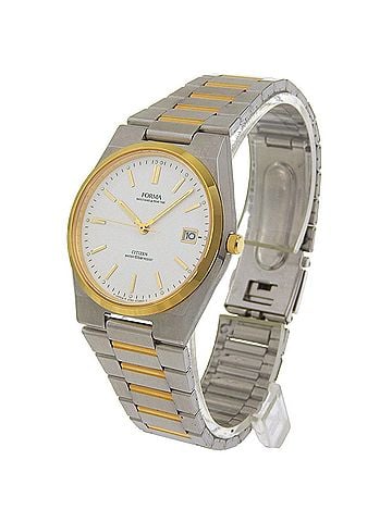 Citizen Citizen FORMA watch 4762-471369, stainless steel, quartz, analog, white dial, men's. (view 2)