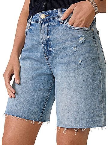 Kut from the Kloth Hailey Bermuda Denim Shorts (view 1)