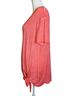 Umgee Solid Orange Red Short Sleeve Top Size S - photo 2