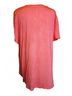 Umgee Solid Orange Red Short Sleeve Top Size S - photo 3