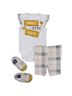 Rainbow Plaid White Gold Bodysuit Size 3-6 Months  - photo 1