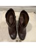 FRYE 100% Leather Brown Boots Size 6 1/2 - photo 3