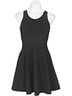 Pop Fit Solid Black Casual Dress Size M - photo 1