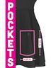Pop Fit Solid Black Casual Dress Size M - photo 3
