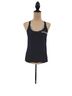 Parker 100% Silk Animal Print Black Sleeveless Blouse Size XS - photo 1