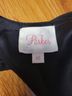 Parker 100% Silk Animal Print Black Sleeveless Blouse Size XS - photo 3