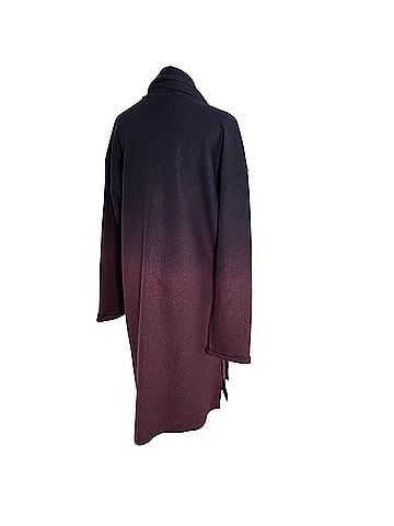 Eileen Fisher Brownstone Ombré Boiled Wool Kimono style Wool Coat (view 2)