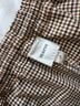Maeve Checkered-gingham Brown Black White Casual Pants Size L - photo 3