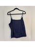 Socialite Solid Blue Tank Top Size XXL - photo 5