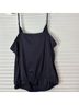 Socialite Solid Blue Tank Top Size XXL - photo 13