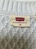 Levi's 100% Cotton Ivory Cardigan Size XS - photo 3