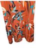 DR2 100% Rayon Floral Multi Color Orange Blue Black Casual Skirt Size S - photo 6