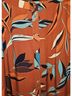 DR2 100% Rayon Floral Multi Color Orange Blue Black Casual Skirt Size S - photo 5