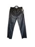 AGOLDE Gray Leather Pants Size 30 - photo 1