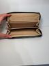Coach 100% Canvas Brown Yellow Leather Wallet One size - photo 5