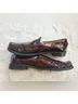 Stuart Weitzman 100% Patent Leather Tropical Brown Flats Size 8 1/2 - photo 5