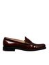 Stuart Weitzman 100% Patent Leather Tropical Brown Flats Size 8 1/2 - photo 1