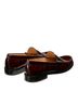 Stuart Weitzman 100% Patent Leather Tropical Brown Flats Size 8 1/2 - photo 2