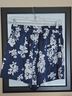 Elan 100% Polyester Tropical Blue White Shorts Size S - photo 5