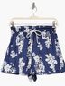 Elan 100% Polyester Tropical Blue White Shorts Size S - photo 7